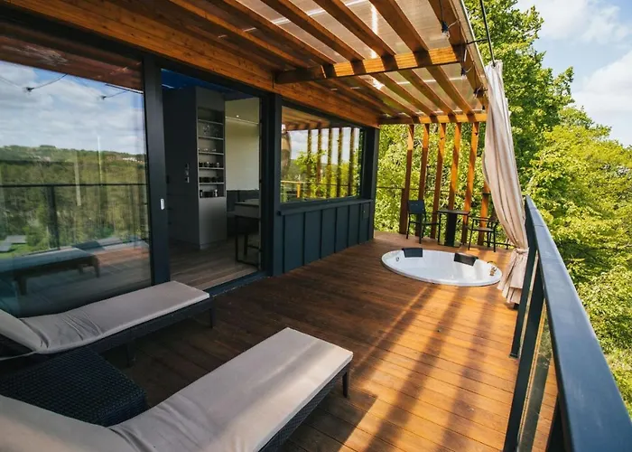 Heaven Z Prywatnym Jacuzzi I Sauna 아파트 Zdow