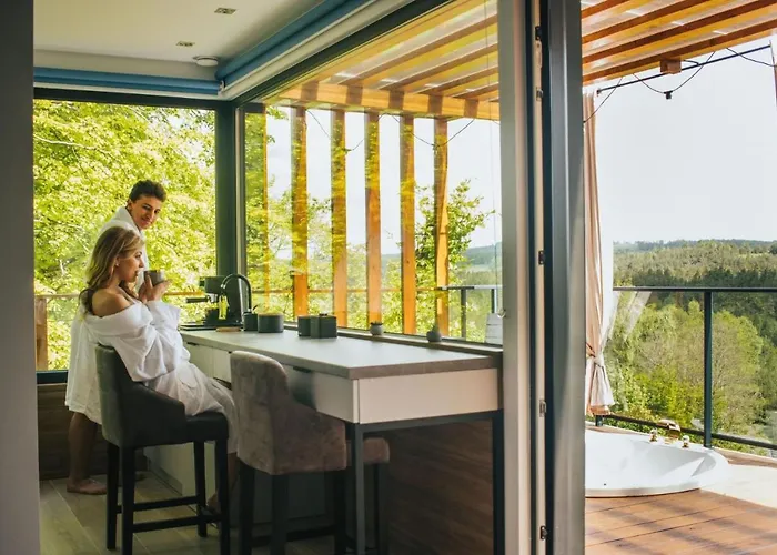 Heaven Z Prywatnym Jacuzzi I Sauna 公寓 Zdow