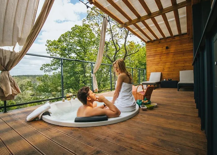 Heaven Z Prywatnym Jacuzzi I Sauna דירה *